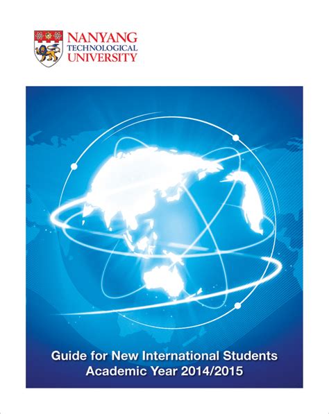 Nanyang Technological University Admission: A Comprehensive Guide for International Students