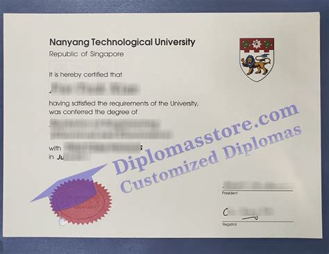 Nanyang Technological University Degree Classification System