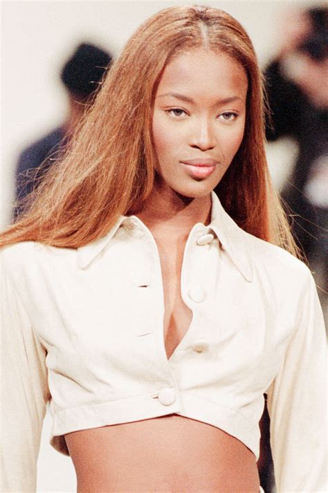 Naomi Campbell: An Icon of the Center-Part Hairstyle