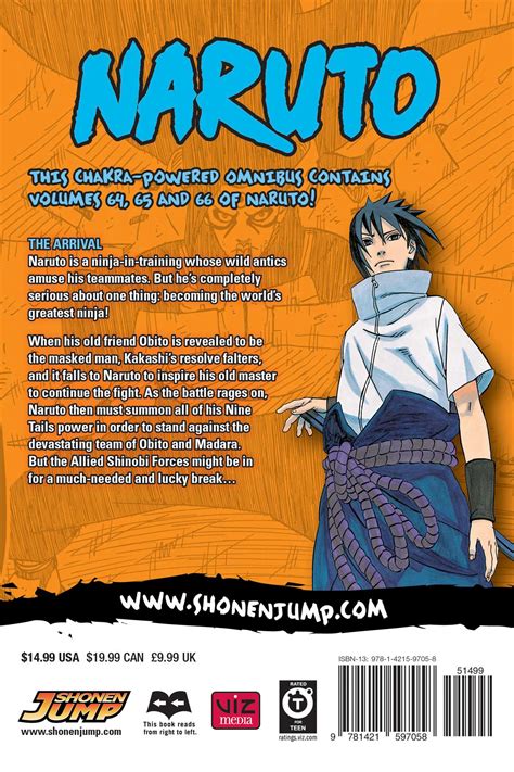Naruto 3-in-1 Edition Vol 22 Includes vols 64 65 and 66 Kindle Editon