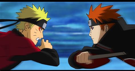 Naruto Shippuden vs Pain: An Epic Showdown of Ninjutsu and Destruction