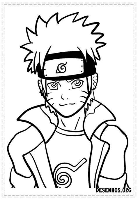 Naruto para Colorir: Desperte o Artista que Há em Você!