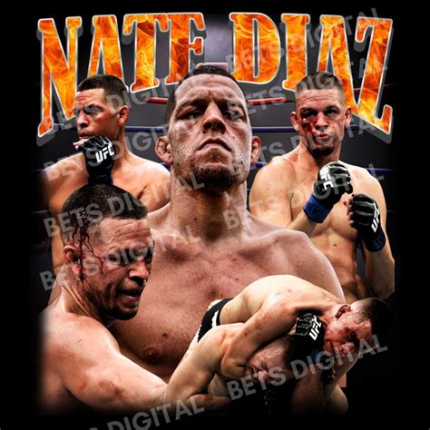 Nate Diaz T-Shirt: Style Meets Fighting Spirit