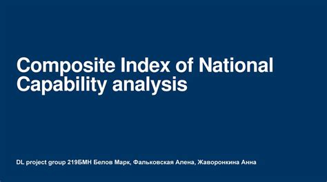 National Composite Index: