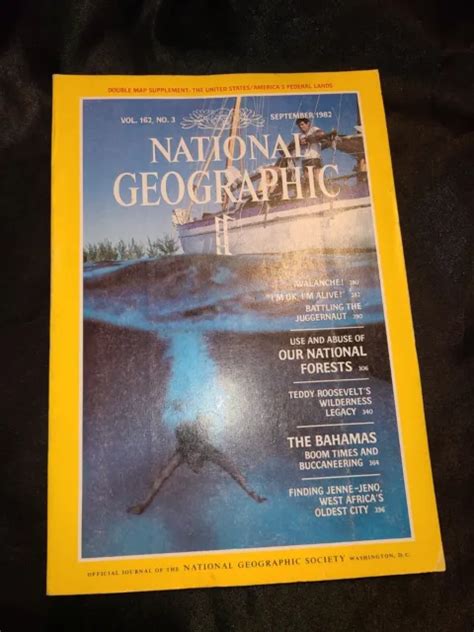 National Geographic, September 1982 (Vol. 162, No. 3) Ebook Kindle Editon