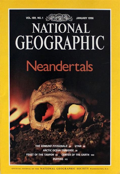 National Geographic January 1996 Kindle Editon