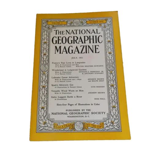 National Geographic Magazine July 1951 Volume C Number One Doc