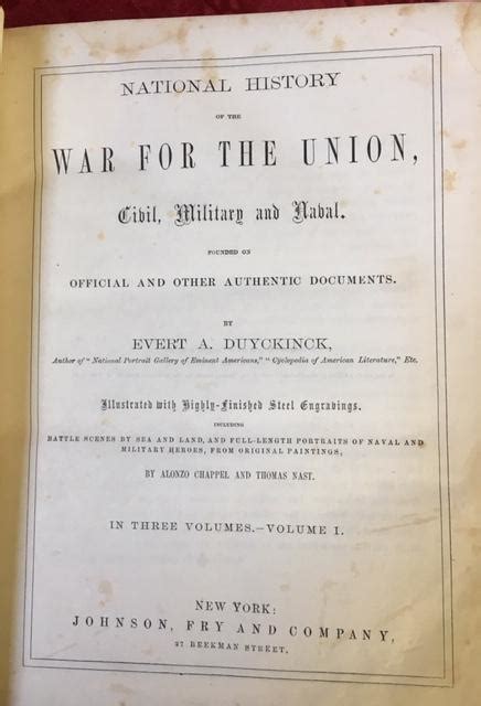 National History of the War for the Union Kindle Editon