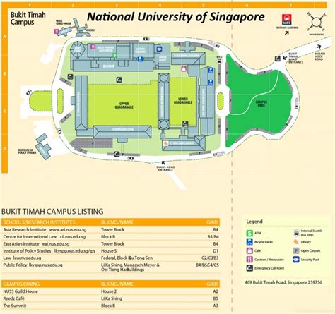 National University of Singapore Bukit Timah Campus: A 10,000-Character Comprehensive Guide