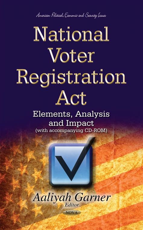 National Voter Registration Act Elements PDF