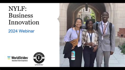 National Youth Leadership Forum: Engineering: Shaping the Future of Innovation