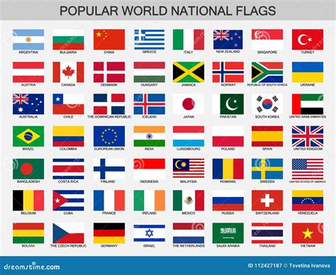 National flags: