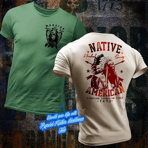 Native American Indian T-Shirts: A Cultural Expression and a Fashion Statement