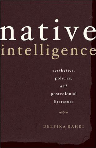 Native Intelligence Aesthetics Kindle Editon