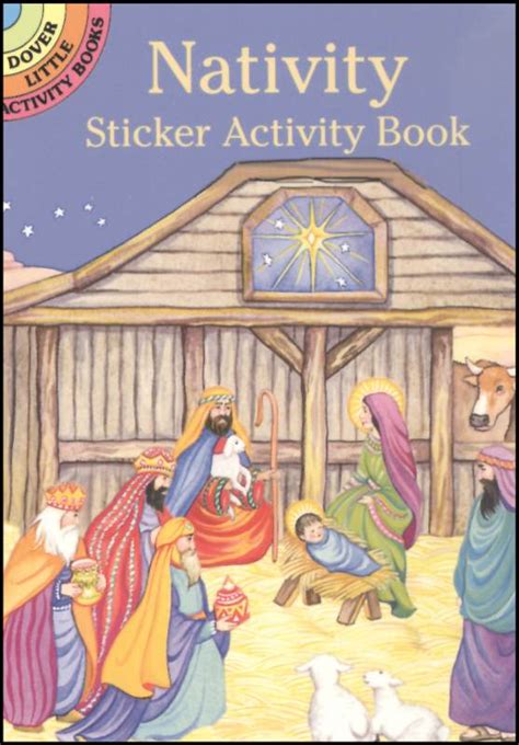 Nativity Sticker Activity Book Kindle Editon