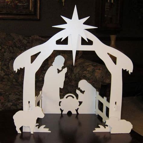 Nativity Template Plywood