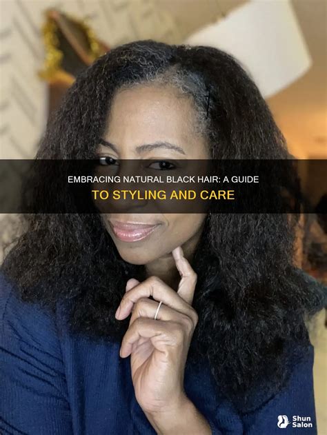 Natural Black Hair Color: A Guide to Embracing Your Roots