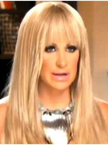 Natural Blonde Straight Long Kim Zolciak Wigs