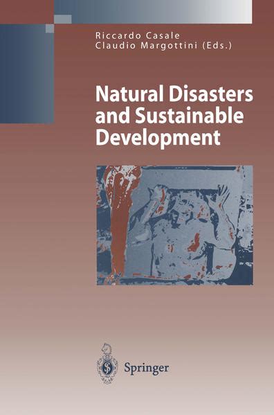 Natural Disasters and Sustainable Development 1st Edition PDF