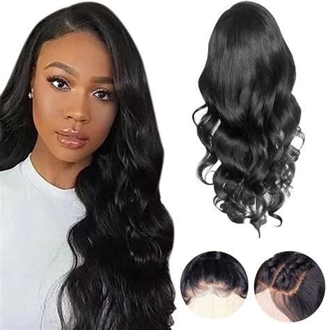 Natural Elegance: Long Wavy Human Hair Wigs