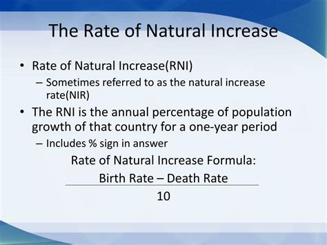 Natural Increase Rate: The Vital Sign of a Population's Growth