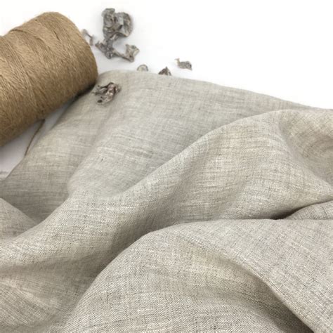 Natural Linen Fabric: