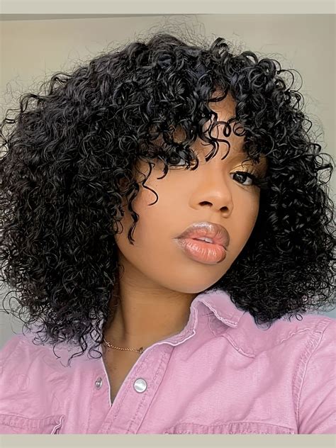 Natural Looking Short Wigs For African American Lace Front Wigs Synthetic Wigs