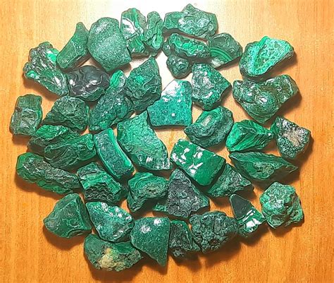 Natural Malachite: