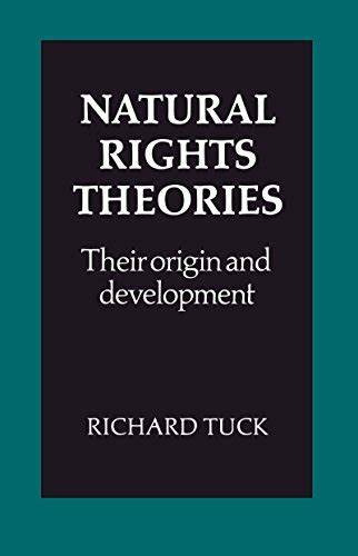 Natural Rights Theories Their Origin and Development Ebook Doc