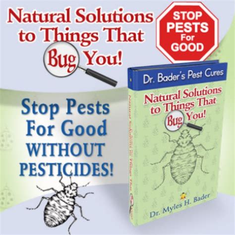 Natural Solutions To Things That Bug You Reader