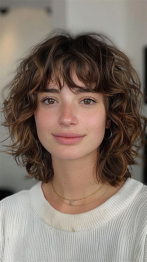 Naturally Curly Chubby Face: 50+ Short Curly Hairstyles That Will Make You Shine