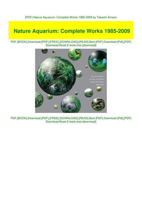 Nature Aquarium Complete Works PDF