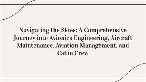 Nav Careers: A Comprehensive Guide to Navigating the Skies