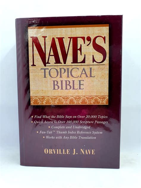 Nave s Topical Bible updated with active Table of Contents Doc