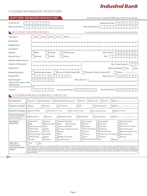 Navigate the Citi NRI KYC Form with Ease: A Comprehensive Guide for Indian Non-Resident Indians