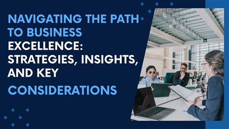 Navigate the Path to Excellence