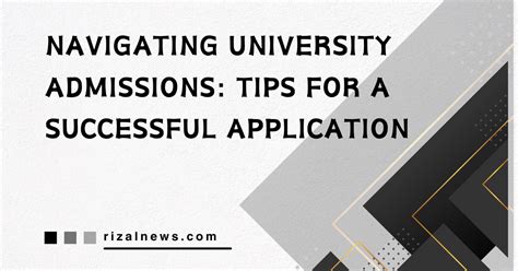 Navigating Admissions and Building a Successful Application