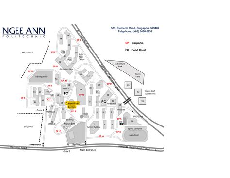 Navigating Ngee Ann Polytechnic with Ease: A Comprehensive Map Guide