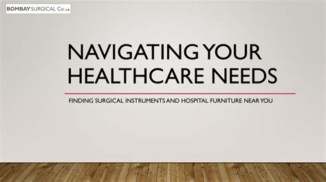 Navigating Your Healthcare Needs with Ease