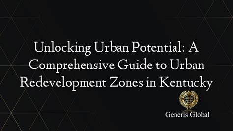 Navigating a Successful Career in Urban Redevelopment: A Comprehensive Guide