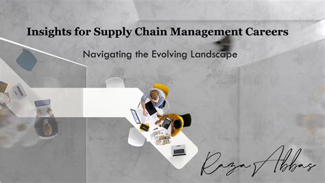 Navigating the Dynamic World of Supply Chain Management Careers