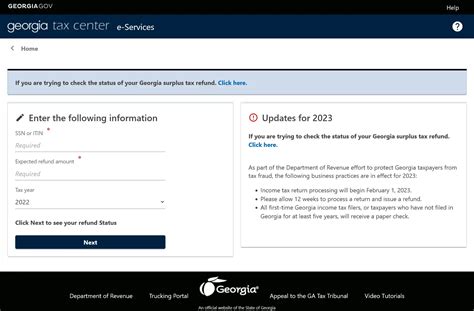 Navigating the Georgia State Tax Refund Process: A Comprehensive Guide