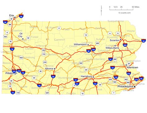 Navigating the Interstates of Pennsylvania