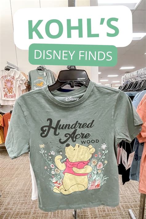 Navigating the Kohl's Disney Shirts Collection