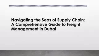 Navigating the MSC Seas: A Comprehensive Guide to Master of Science in Supply Chain Management