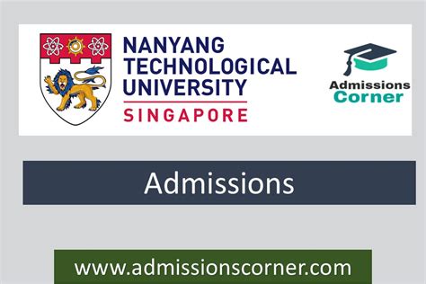 Navigating the Nanyang Technological University (NTU) Admission Gateway: A Comprehensive Guide