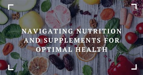 Navigating the Nutritional Panorama