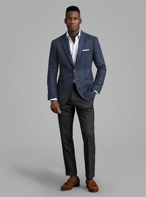 Navigating the Stylish Sea: A Comprehensive Guide to Rocking a Blue Blazer with Grey Pants