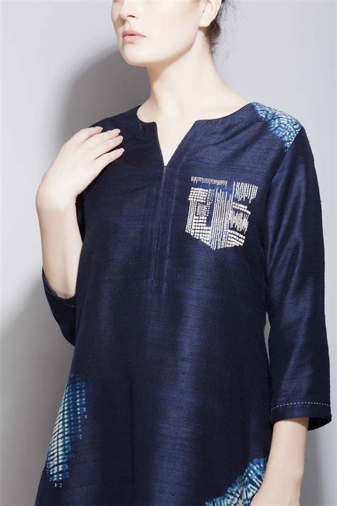 Navy blue tunic: