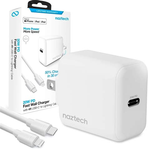 Naztech Apple Certified Charger iPhone Reader